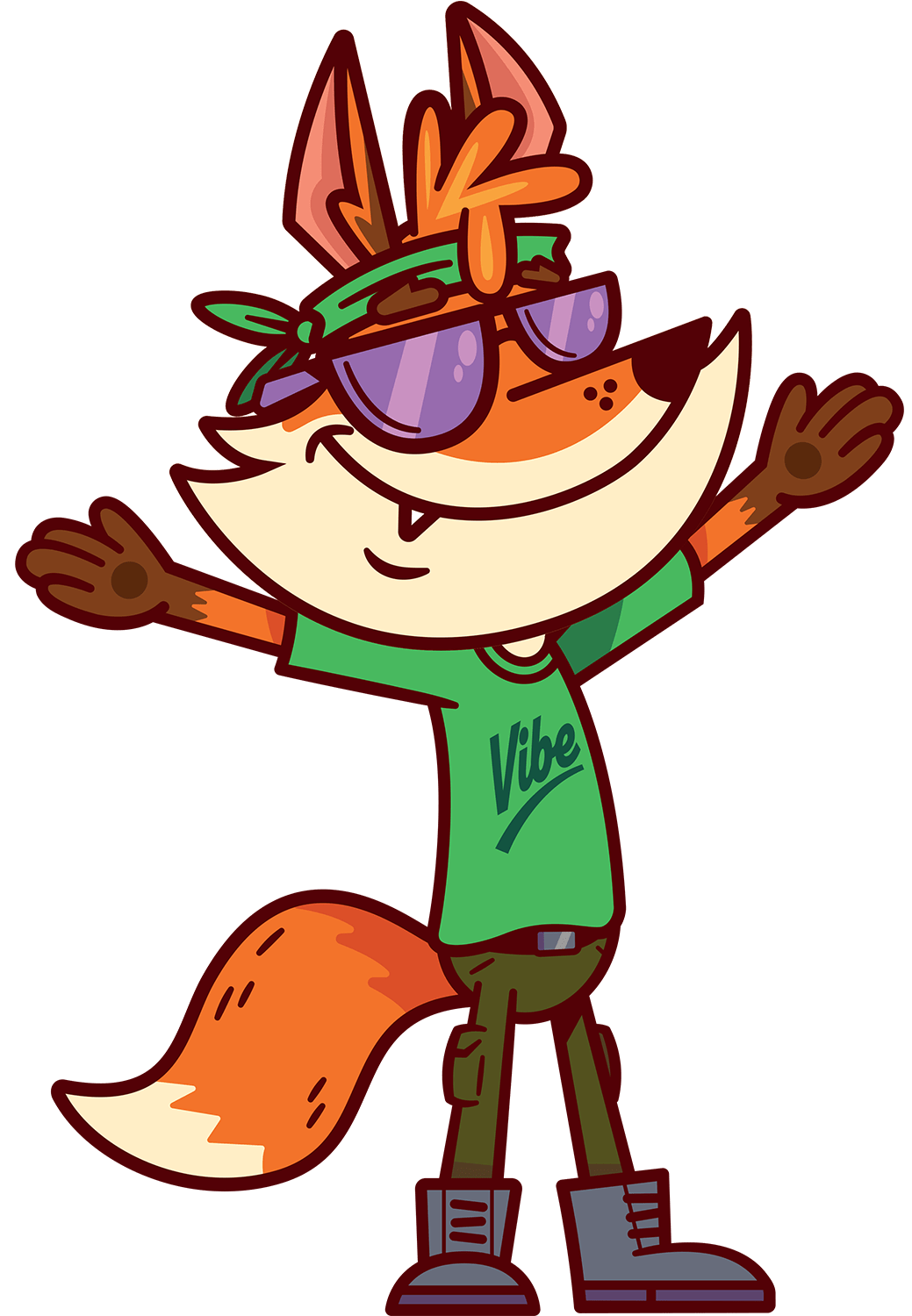 VIBES mascot